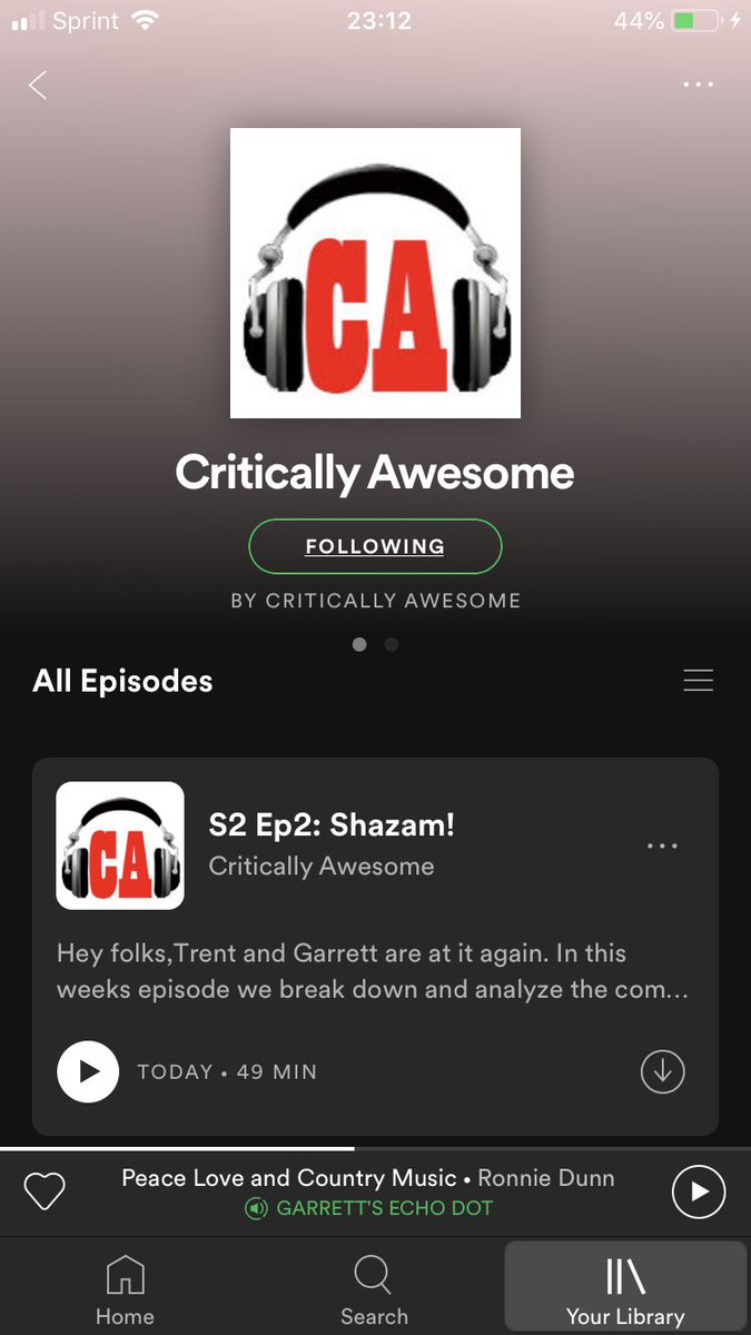 CApodcasting's tweet photo. Hey guys,
The newest episode has just dropped for your listening pleasure. Stop what you are doing this minute and go give it a listen.Make sure to rate and share our episode! #criticallyawesome #podcastmo #DCUNIVERSE #Shazam #podcasting https://t.co/Dy6u7NB5jf
