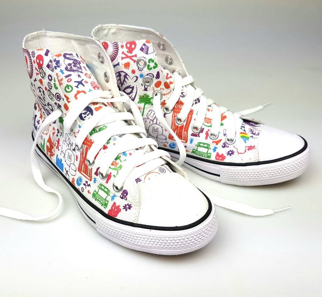 themagictouch's tweet photo. Why not add your own designer footwear to your portfolio... With TheMagictTouch image transfer system & Blanks from sg FOOTPRINTS at Falk&Ross... image transfer with WoW7.8... Result: BANG!
#TheMagicTouch #Customfootwear #Imagetranfer #designertrainers #Fashion https://t.co/isxZwE2T0X