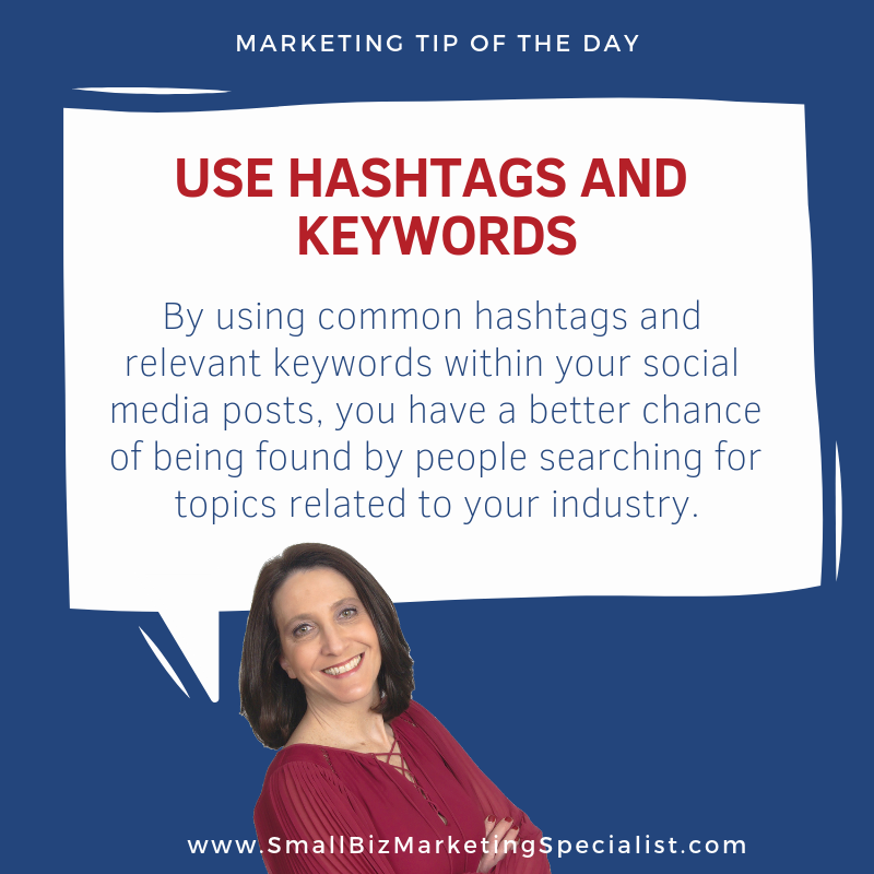 SmallBizStacey's tweet image. Marketing Tip of the Day! You can do a search for common hashtags to find the best recommendations for your business. 
#marketingtips #usehashtags #smallbusinessmarketing