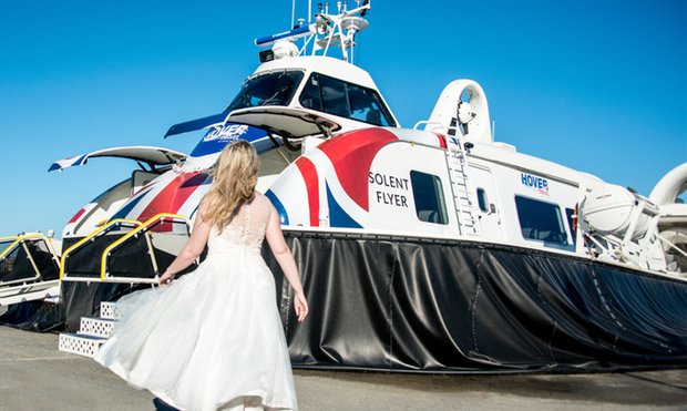 CWM_YHDW's tweet photo. Wow your #weddingguests on your big day with a #hovercraftride from #Portsmouth to the #IsleofWight! Now, thanks to @HovertravelLtd you can enjoy the world's only scheduled passenger #hovercraft service as part of your #wedding! Find out more: https://t.co/CrRlywaqcE #hampshire https://t.co/SrYpiu7jf5