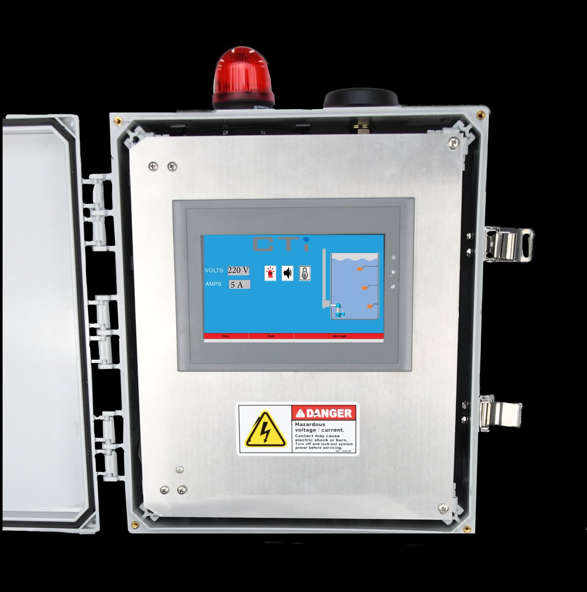 CtiSmart's tweet image. Our two versions of the new Smart Pump Control Panel !

#Cellular #SmartSystems