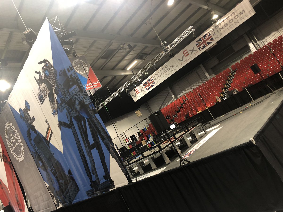 Making great progress on site here <a href="/TICTelford/">TICTelford</a>, getting closer to the start of #VEXUKNationals #vexisawesome
