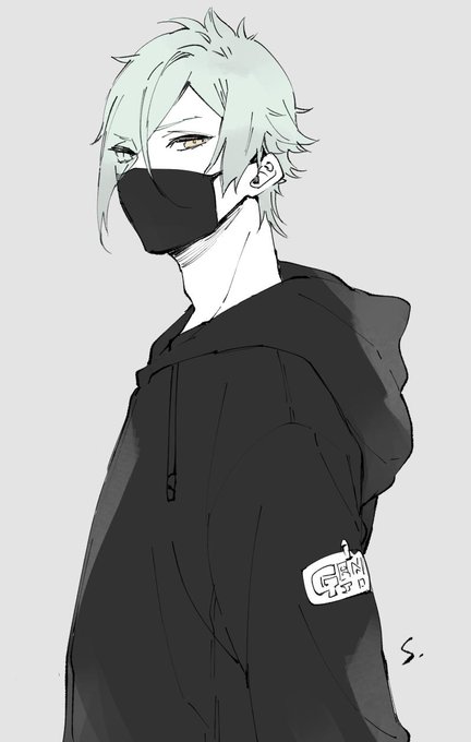 黒マスクのtwitterイラスト検索結果 古い順