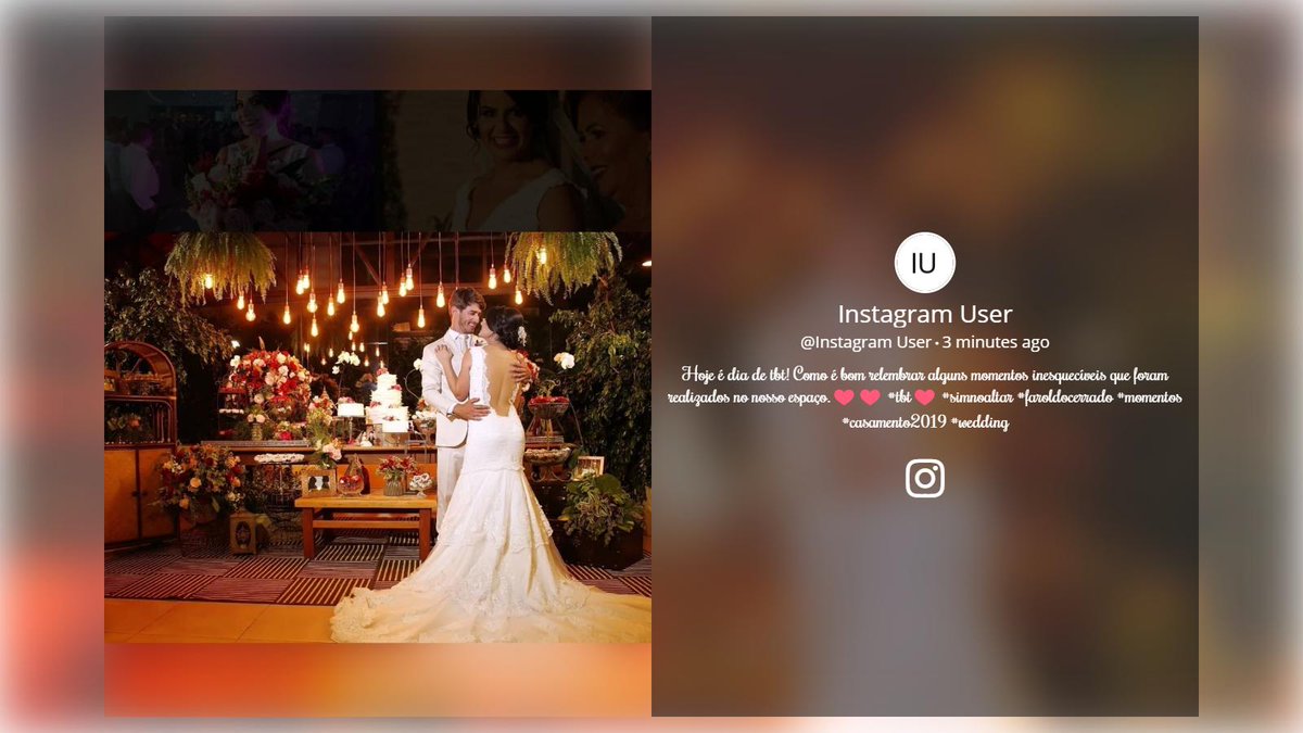 Jenni_morris24's tweet photo. #Wedding is one of the most memorable #event of our lives. So, let's make it more memorable by choosing the perfect #weddinghashtag for your big day.
Here is an ultimate guide to choose the perfect wedding #hashtag.
Learn more - https://t.co/BURzSUNZlb
#Taggbox #WeddingWall https://t.co/5rlVRuk9IB