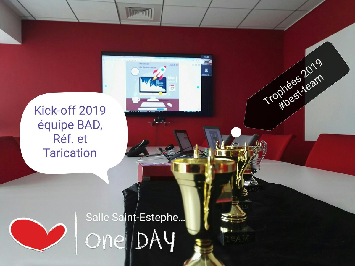 AissataLB's tweet photo. Kick-off 2019 #team BAD Ref. Et tarif, c'est maintenant ! #DPB
Super moment d'équipe en perspective et récompenses d'une super année ! On est ready !
@WeAreArkea @ArkeaACOC https://t.co/G2G8XNoPuo