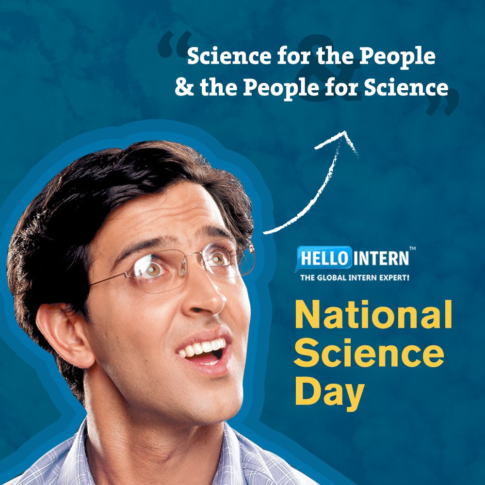 hellointern's tweet photo. Hellointern salutes all science enthusiastic and acknowledges the discovery of Raman Effect.
#NationalScienceDay #RamanEffect #CVRaman #ScienceEnthusiasts #science #internships #summerinternships #students #hello_intern https://t.co/ZjTRx7Vaco