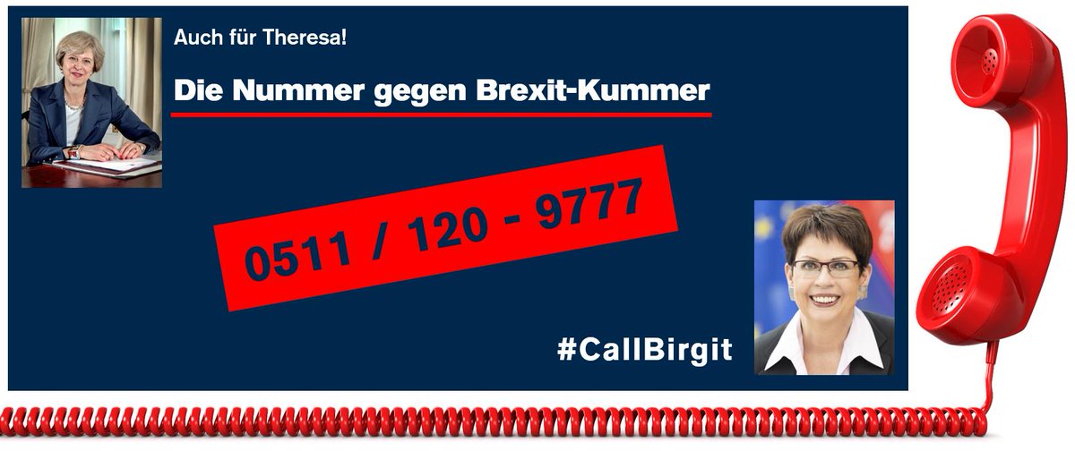 Rundblick_NDS's tweet photo. Jetzt kann nichts mehr schiefgehen: Die Nummer gegen #Brexit-Kummer ist da! https://t.co/HAzGpNgrSj 

#Niedersachsen #LowerSaxony #KummerNummer #TagesKolumne https://t.co/SqJycvarN9