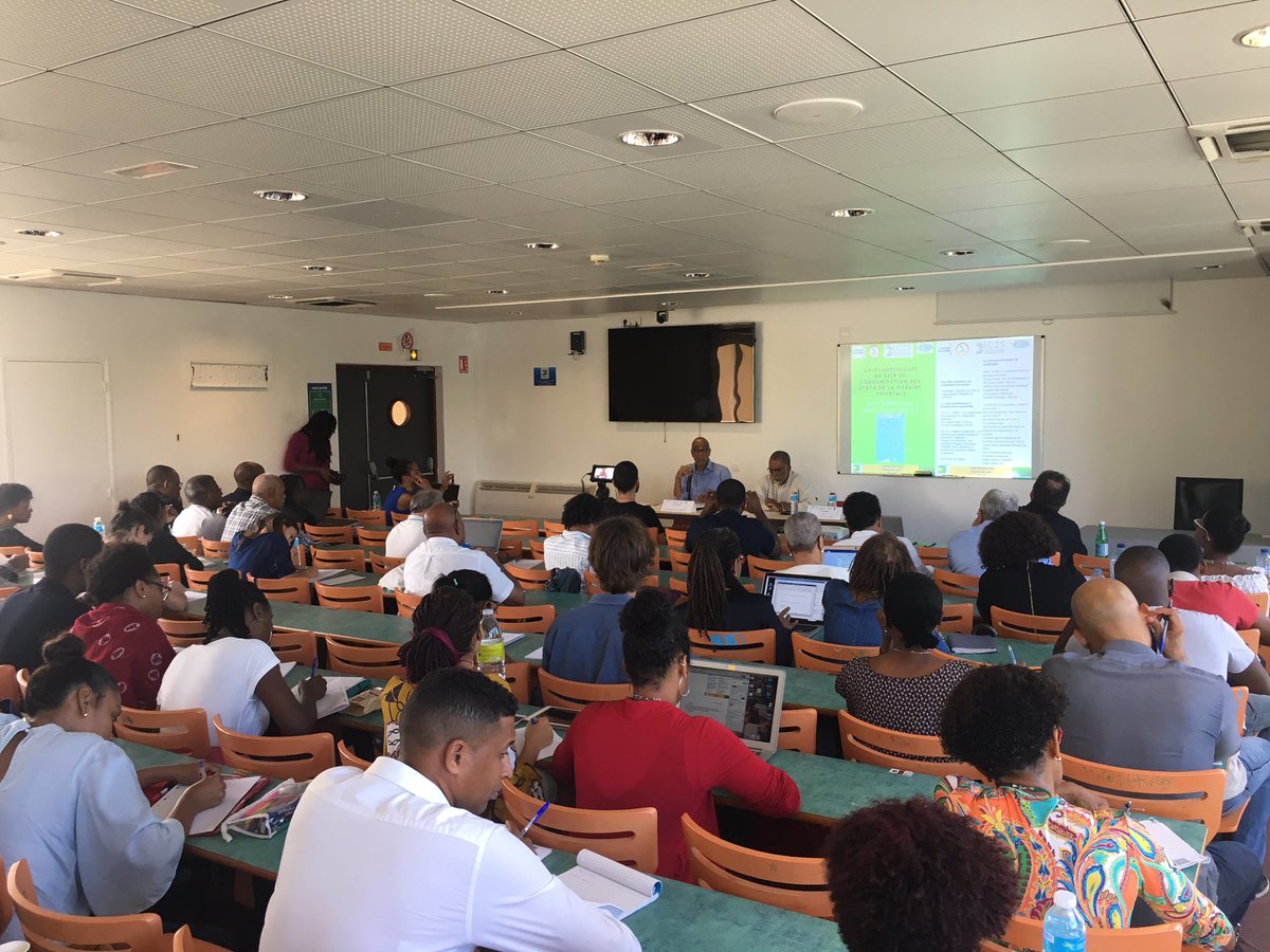 RUD_GP's tweet photo. Journée d'étude portée par le #coreca relative à l’adhésion de la #guadeloupe à l'OECO @CRGuadeloupe @oecscommission @UnivAntilles #KaribHorizon #CAGI #LC2S https://t.co/47wenLMRM1