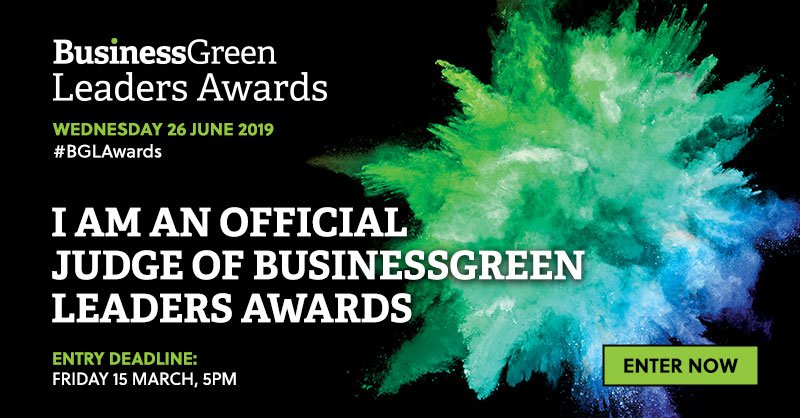 Entries for #BGLAwards close on 15th March - looking forward to judging the entries! #sustainablebusiness