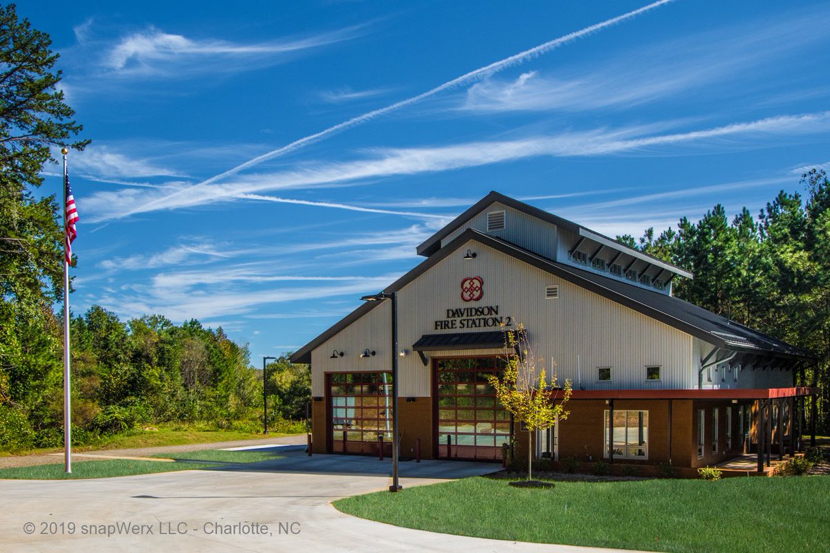 dmimetals's tweet photo. #ThrowbackThursday of a beautiful project we completed last year - Davidson Fire Station #2. 😍
Installed by #griemeroofing GC #proconstruction Architect @LaBellaAssociat & these beautiful photographs shot by @snapWerx #metalroofing #dmi #wallpanels #metalpanels #tbt https://t.co/DxQfvNvf1u