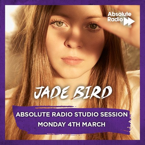 JadeBirdMusic's tweet image. I’m playing a stripped-back acoustic session at @absoluteradio in Central London at 6:30pm on Monday, 4 March 📻 If you and a friend would like to come and watch, retweet this for your chance to win a pair of tickets 🎟🎟✨