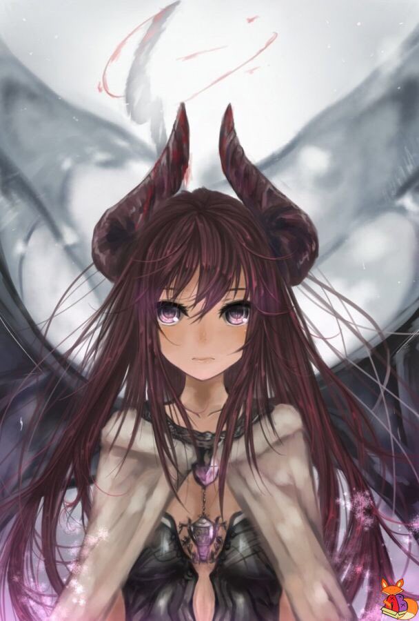 Devil anime girl