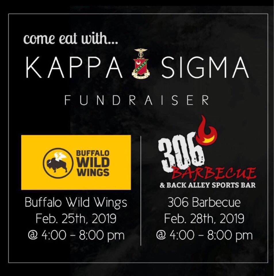 Join us <a href="/306bbq_florence/">306 BBQ</a> tonight! Tell them you’re with Kappa Sigma!