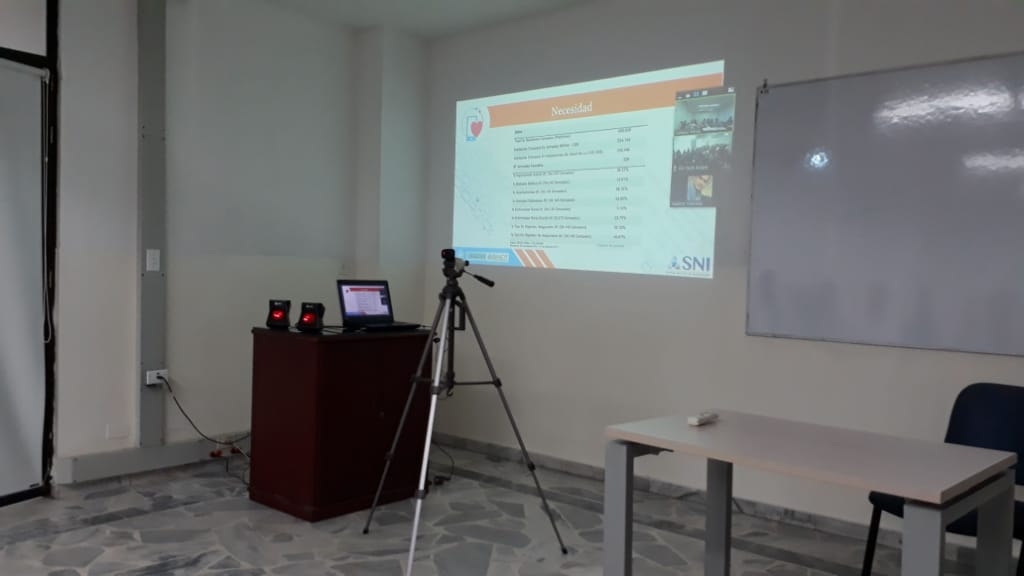 IngClavijo's tweet photo. Estudiantes #IngSistemas de los Campus Ibagué-Espinal y Neiva, participaron de la Videoconferencia internacional: “Salud Electrónica y Móvil un Reto para Estándares de Interoperabilidad”.
Conferencista: Dr. Vladimir Villareal, Universidad Tecnológica de Panamá.
#UccMulticampus https://t.co/KDT2SXIY72