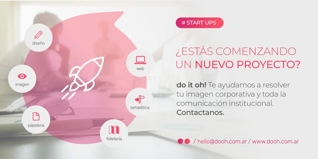 DOOHAgency's tweet photo. Hoy es un #BuenJueves para comenar un proyecto! Contactanos hello@dooh.com.ar - https://t.co/GGrhgZ3bCz https://t.co/nw7ZflikMJ