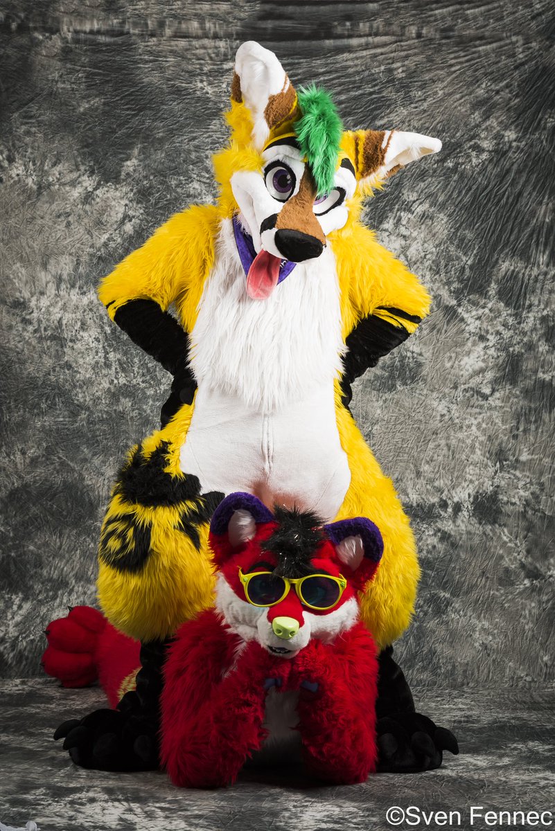 ThePineappleFox's tweet photo. How about I fruit up this #ThrowbackThursday. 🍍🍓🍍🍓
Pictures taken at @Anthro_NE last year. 
#furry #fursuit #furryfandom #pineapple #AnthroNewEngland #ane2018

📸 @SvenFennec https://t.co/Fo3XJsXgPu