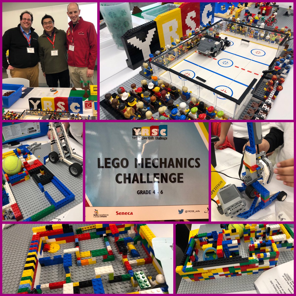 #YRSC2019 #LEGO Mechanics with <a href="/arckidecture_ca/">Kelvin Lee</a> Gr.4-6 were tasked to design, construct and present an amazing claw machine in a special @yrdsb_skills LEGO City <a href="/SenecaCollege/">senecacollege</a> <a href="/YRDSB/">York Region DSB</a>
