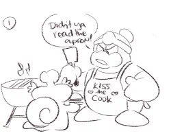silly doods from my kirby askblog I haven't been updating 