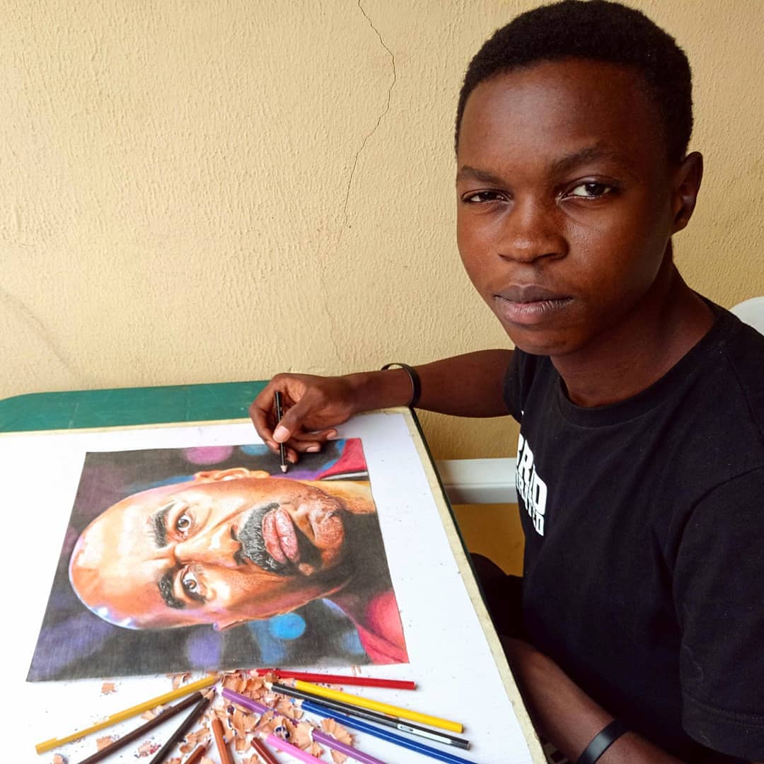 Toyosiofficial's tweet photo. Here's my colour pencil drawing of @IAmSteveHarvey
I watched one episode of 'ask steve' recently, and I learned a lot from it.
I even applied it to my everyday life.
He's so full of HUMOUR😂, wisdom and experience.
Please🙏 retweet till he sees it.
We can do this!🤓
Thank you!
💪 https://t.co/OagjuGHVdx