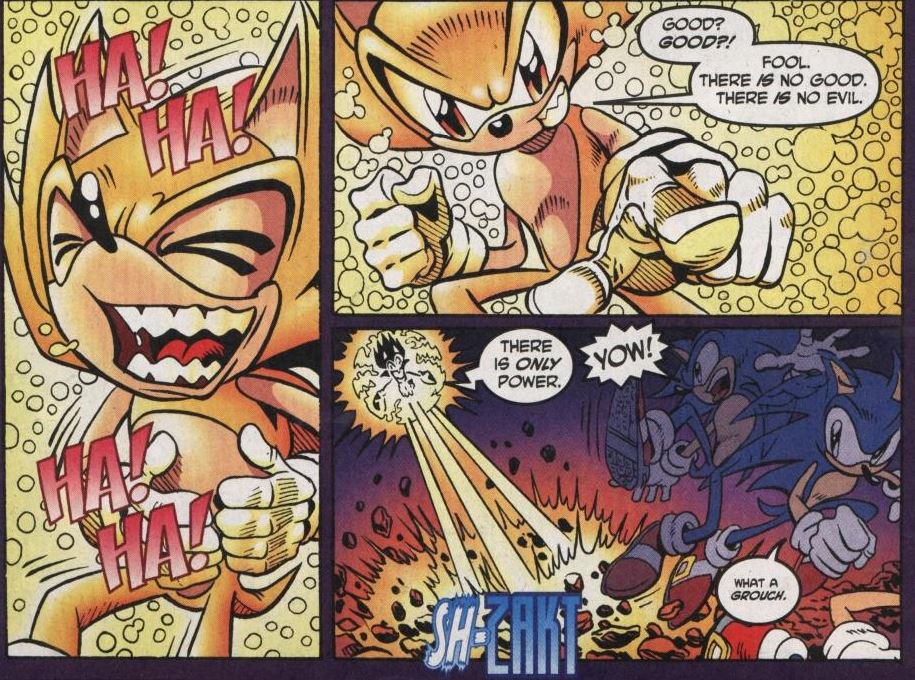 Comics with Fleetway Sonic - Comic Studio