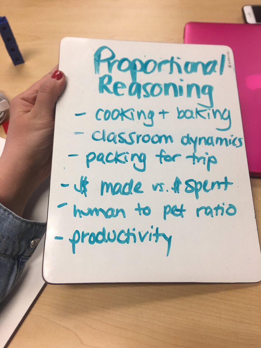 Practicing proportional reasoning in math class today!! #mathisfun