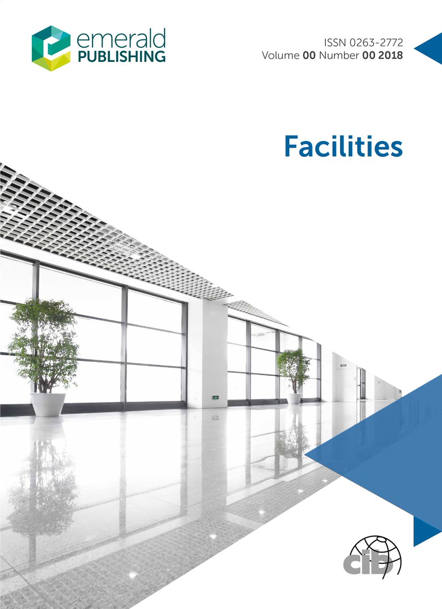 EmeraldBuiltEnv's tweet photo. The #SpecialIssue of Facilities from @EuroFM's 16th Research Symposium is hot off the press! Check out the first paper from @R_Appel_Meul and @PaulinevandenB2 #freeaccess for the next month! https://t.co/neTrVFTtkD #facilitymanagement #FMprofessionals https://t.co/FqcLa78V1p