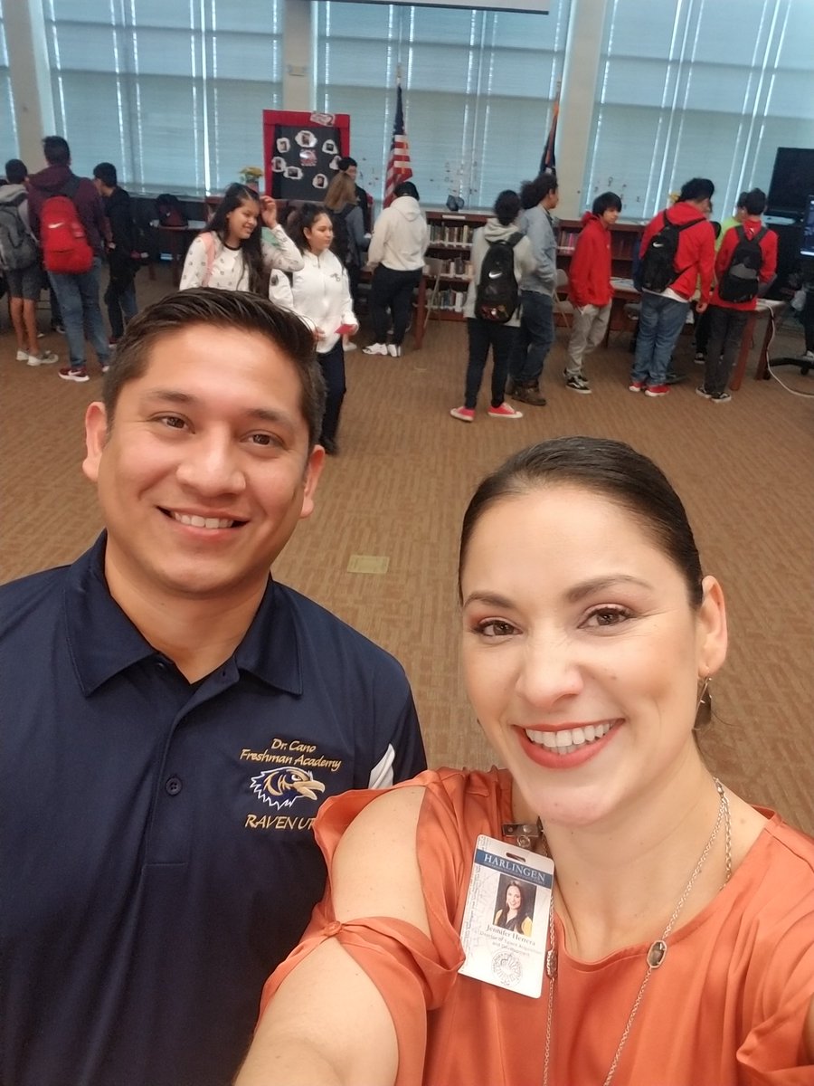 Excited to celebrate this AMAZING technician Jaime, as well as Poe, EVERY day but especially today for <a href="/HarlingenCISD/">HCISD</a>'s Tech Appreciation Day! 🙌Their smiles brighten the day😊 &amp; their knowledge and service is second to none! Thank you from #WeareHCISD #HCISDedtech