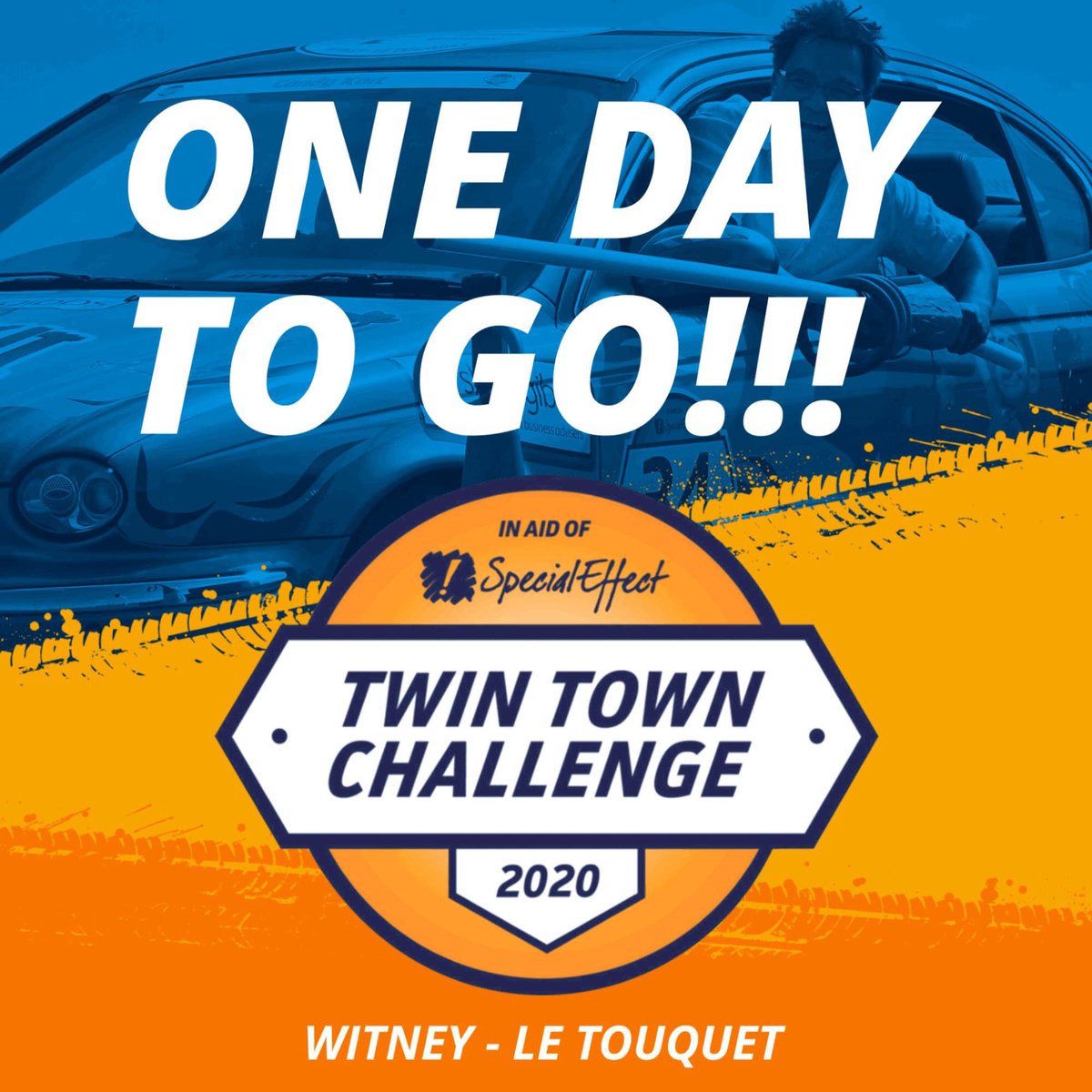 The Twin Town Challenge has raised a life changing £840K since 2014 for the AMAZING <a href="/SpecialEffect/">SpecialEffect</a> 💙💙

Tomorrow we open registrations for the last ever event in May 2020 and we can’t wait!

#TwinTown20 🚙