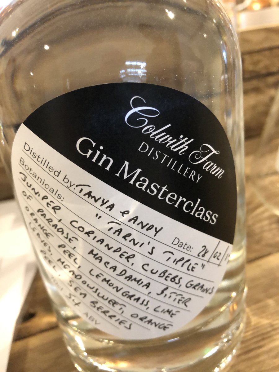 Fabulous afternoon at <a href="/AvalDorVodka/">Aval Dor Vodka</a> having a look round and finishing off with a masterclass in making our own craft #gin