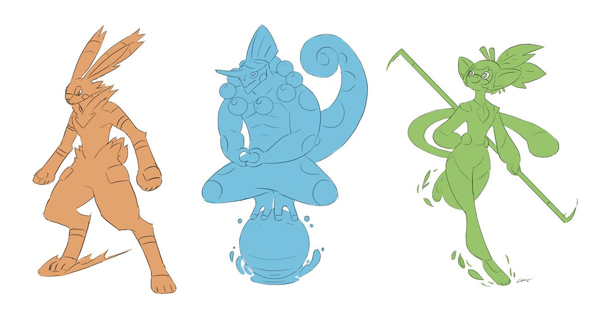 Alpha Gamboa On Twitter Dumb Gen8 Starter Evolution