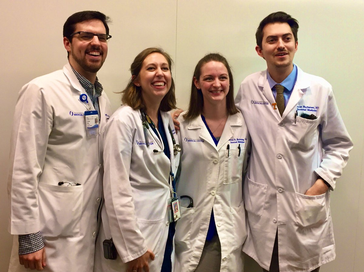 Thrilled to announce our chief residents for 2020-2021!! Congrats @FowlerJoiner @rebm87 @Mersea12 @LukeBuchananana #SoProud #ChiefResidents #AllStarTeam