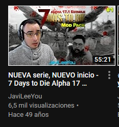 Canalgamertv's tweet photo. @JaviLeeYou No sabia que llevases tanto tiempo en YouTube. https://t.co/MGptUuy8yi