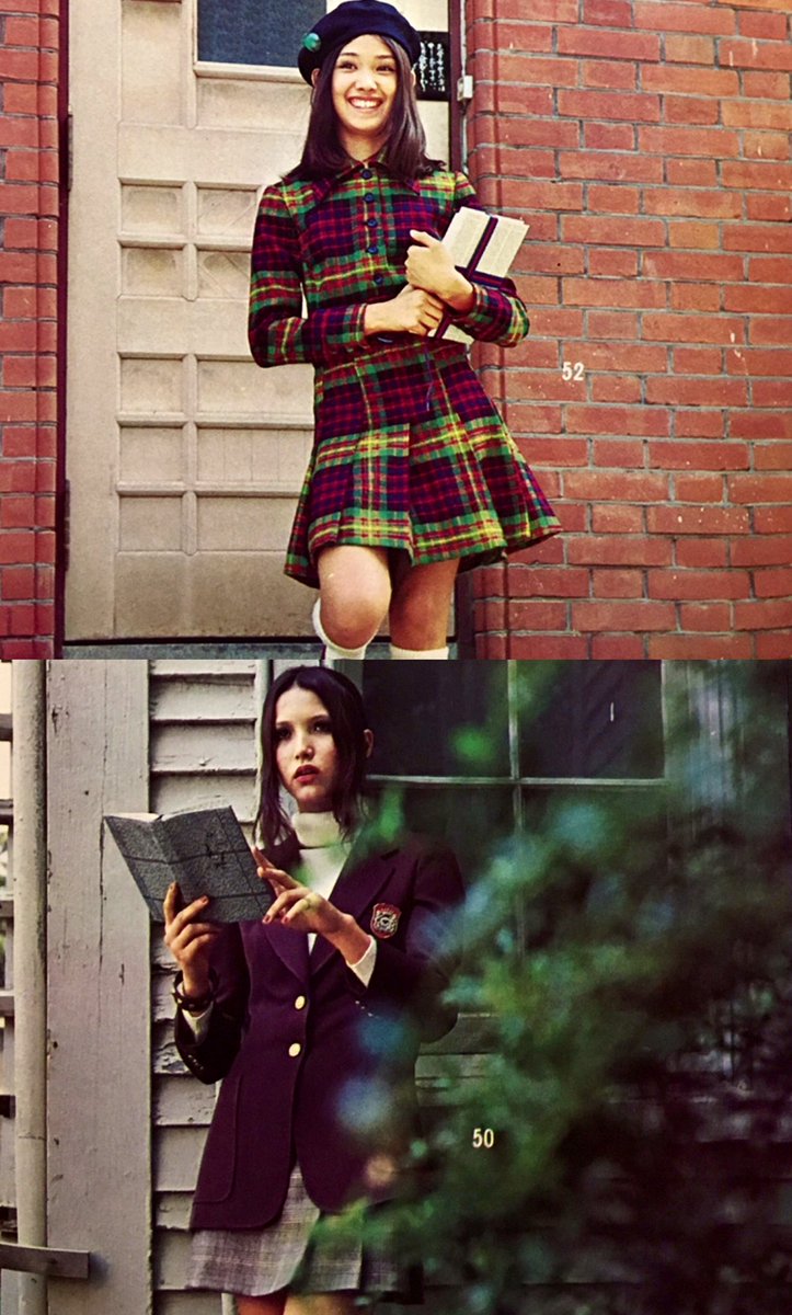 تويتر マモル على تويتر 1971 通学服 学生運動も終息を迎えキャンパスに溢れた女生徒のファションにも変化が訪れた時代なのかもしれない T Co 0gp0jkrioq
