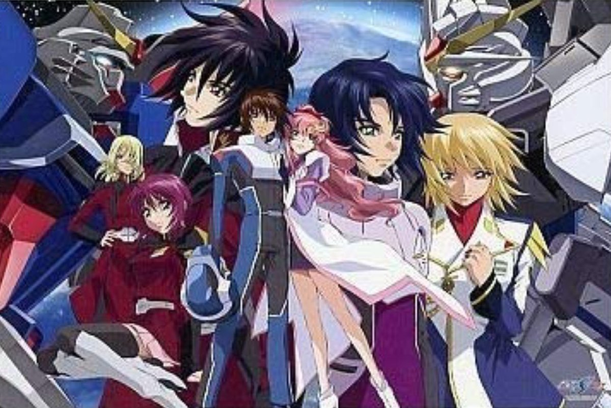 深野洋一 Bs11で放送中のガンダムuc Re 0096の後番組はガンダムseed Destinyが始まります また1年間destinyで盛り上がりましょう 写真はジグソーパズル1000ピース商品用に深野が原画担当しました Destinyは深野画版権歴で現状最も多く描かせて頂きました