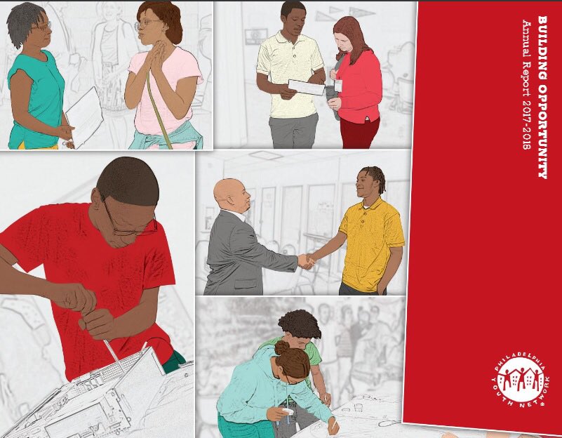 PYNinc's tweet photo. Building Opportunity, our 2017-2018 annual report has been released! Since 1999, we‘ve built sustainable systems and partnerships that yielded 192,000 high quality opps for young ppl! We’re grateful for everyone who made that possible! #20weeksofgratitude https://t.co/5ZwHCLdqlv https://t.co/0qNnz7c6FX