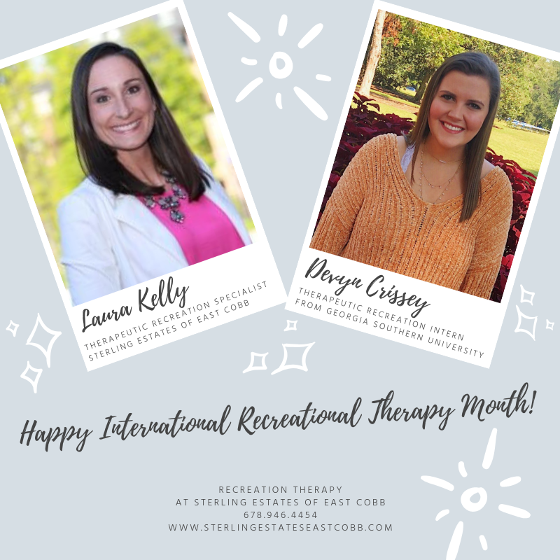 SterlingEsts's tweet photo. These ladies are making a difference! Thank you for all you do! 
#georgiasouthern #universityofnorthcarolina #recreationaltherapy #rectherapy #sterlingestatesofeastcobb #atra #motivators https://t.co/Yk3Acww8My