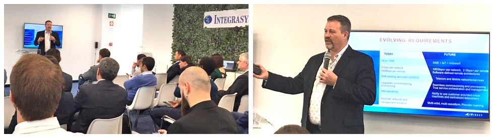 iDirect's tweet photo. iDirect's Chris Boyd discussed how iDirect is addressing evolving requirements for massive inter-connectivity in the near future today at the @IntegrasysSA #2019PartnerSummit https://t.co/NC2iUxfvqM