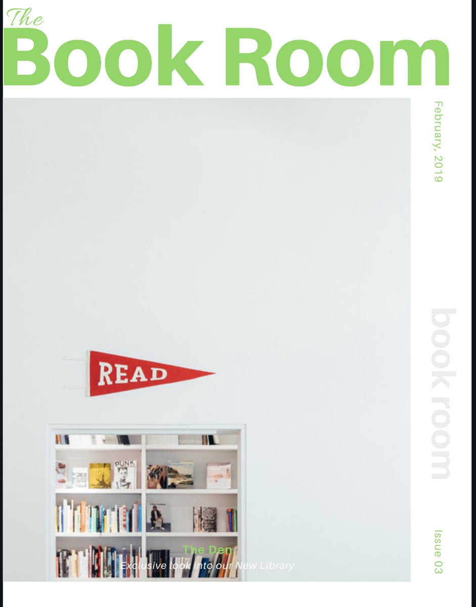 curziee's tweet photo. The March edition of The Book Room is now available!  Check it out here: https://t.co/B0At867mPF @LMTSD_LMHS @LMTSD #librarylife https://t.co/crNyaWcB5N