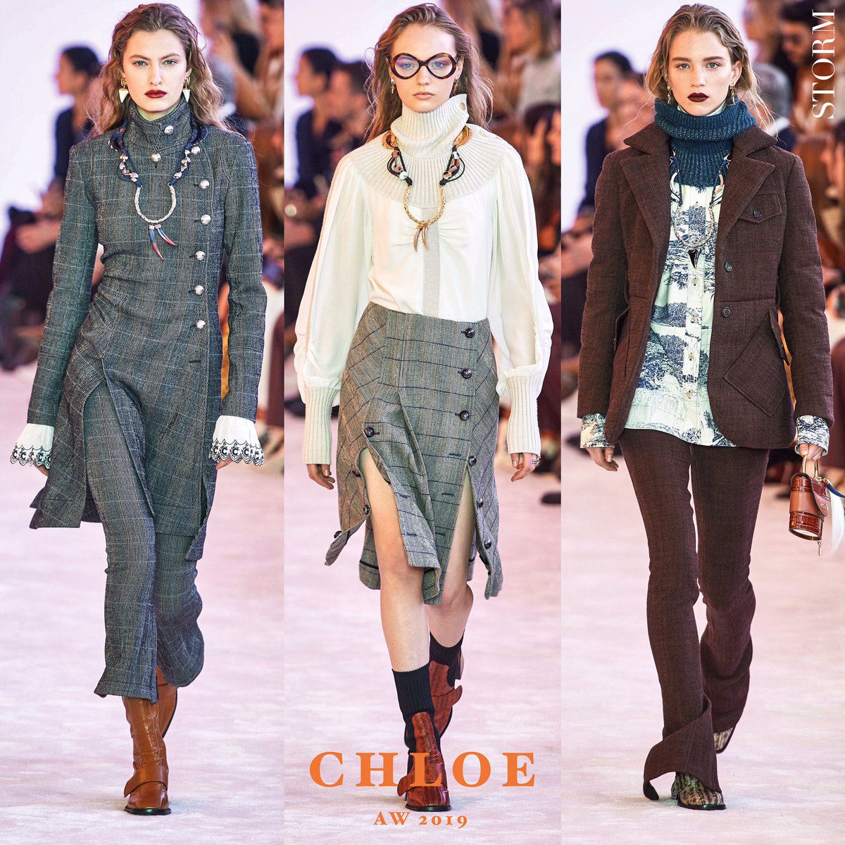 StormModels's tweet photo. #FeliceNoordhoff ; @Fran_Summ ; #RebeccaLongendyke; #SofiaSteinberg ; #Adesuwa; #JulianeGruner ; #GiselleNorman ; @LiuWenLW ; #ChunJin &amp;  #JessPW for @chloefashion AW19⁣⁣
• Stylist #maxpearmain
• Hair #paulhanlon⁣⁣
• Makeup @patmcgrathreal ⁣
• Casting #ashleybrokaw https://t.co/bzG10nPxTe