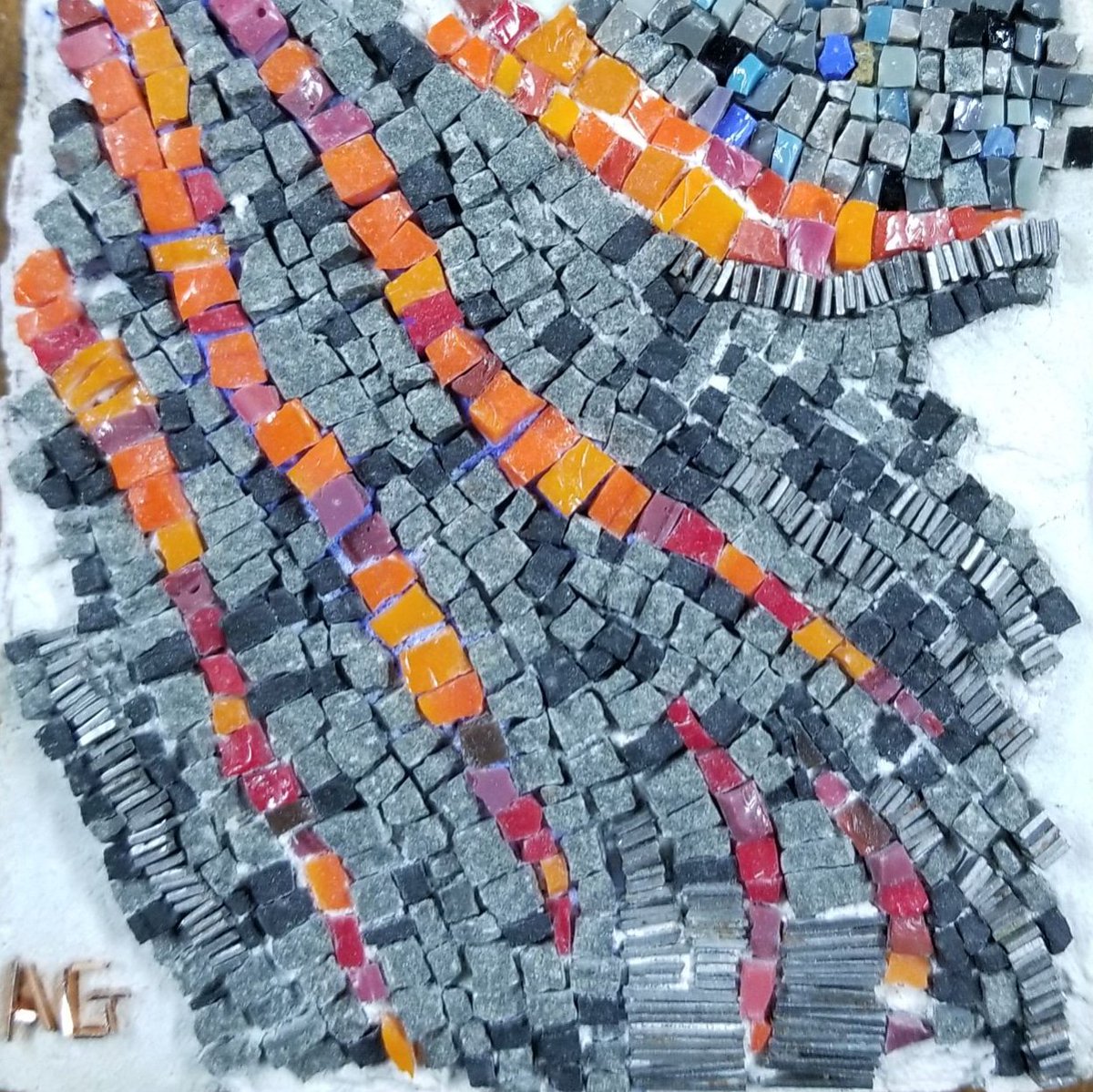 m0saicaddict's tweet photo. 4"x4" Natural stone, Smalti, zinc, copper
#mosaic #mosaico #contemporarymosaic #contemporaryart #chicagomosaics #chicagoartists #mixedmedia #smalti #artgallery #gallerywall #inthestudio #hammerandhardie #directmethod #teachingartist #americanmosaics #artsy https://t.co/doRN8eSSCa