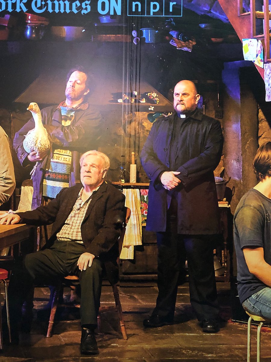 BazBam's tweet photo. New cast ⁦@TheFerrymanBway⁩ , including incomparable ⁦@briandarcyjames⁩ ;#HolleyFain ⁦@EmilyBergl⁩ ⁦@shuhen⁩ ⁦@Ralphwjbrown⁩ ⁦@Sean__Delaney⁩ #fionnulaflanagan (original London) etc put their own stamp on this magnificent #JezButterworth play https://t.co/2jddaWjlfZ