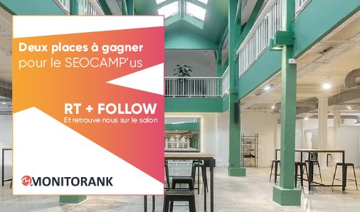 monitorank's tweet photo. 🎁#concours #SEO
Gagne ta place pour le #seocamp paris 2019 ! C'est 48 conférences et 24 ateliers sur le SEO et le Marketing Digital https://t.co/K6sUcORMOF

Pour participer
✅RT ce tweet
✅Follow @monitorank

Deux places à gagner 🥳
📅TAS jeudi à 16h
https://t.co/1eJrTS8gKk https://t.co/lOuGM5opBw