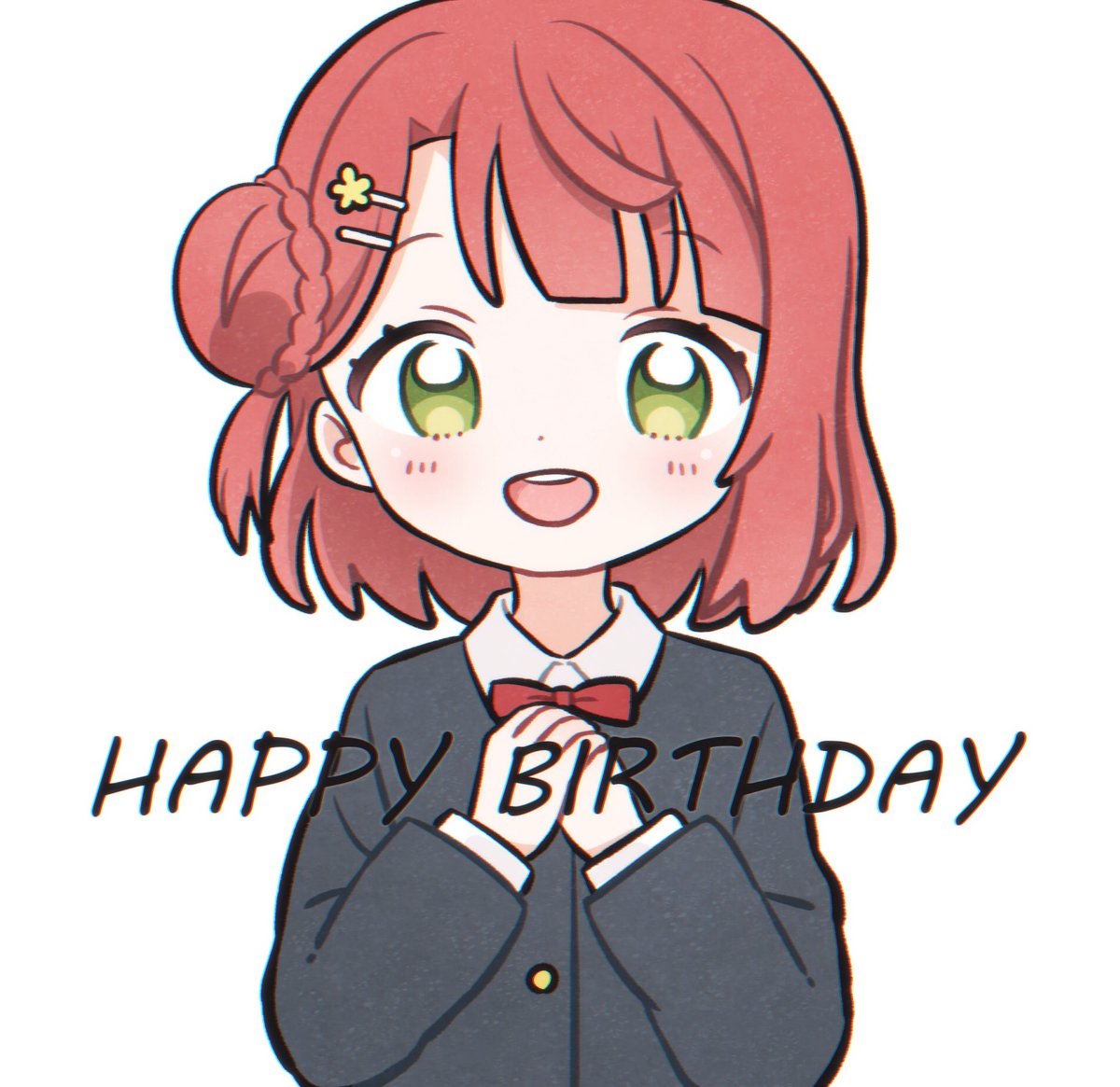 上原歩夢 「歩夢ちゃんお誕生日おめでとう!
#上原歩夢生誕祭2019
#上原歩夢誕生祭201」|やしののイラスト