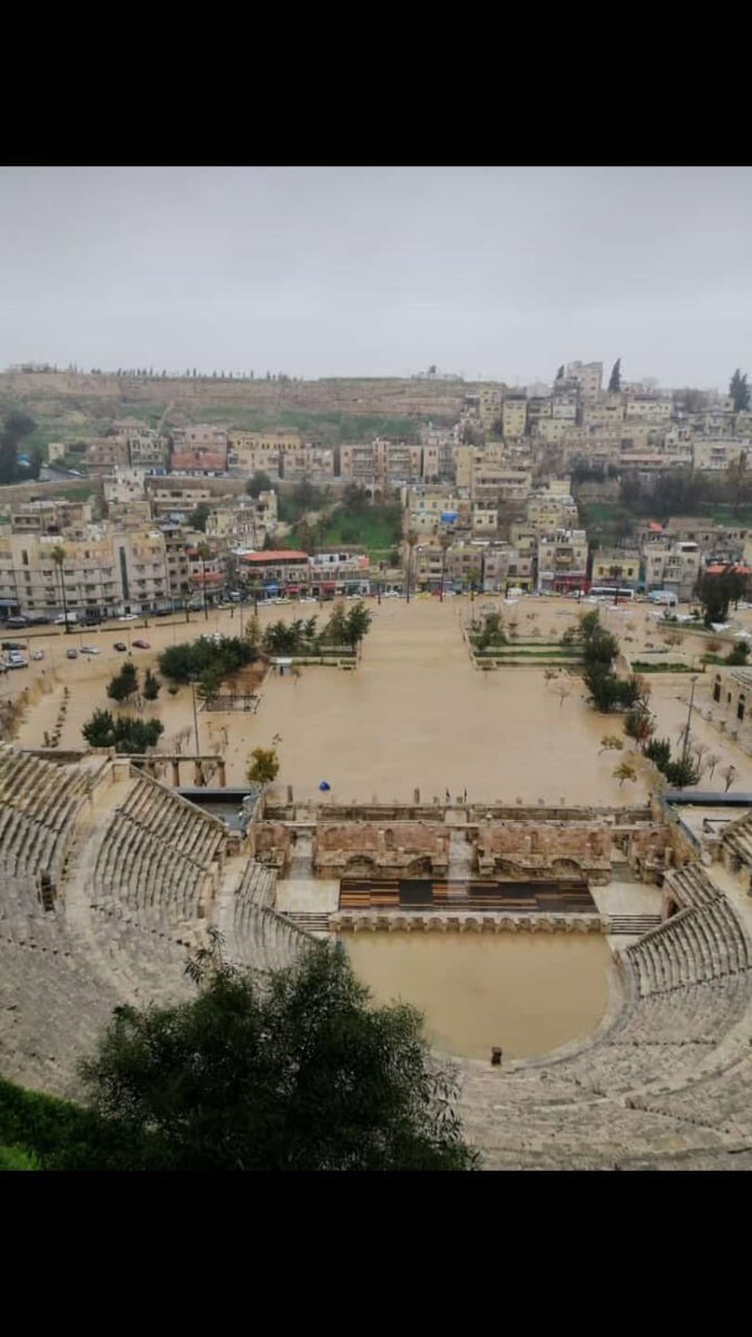 Kharabeesh's tweet image. &quot;البندقية&quot; الأردن ترحب بكم 

#المنخفض_الجوي 
#عمان_تغرق