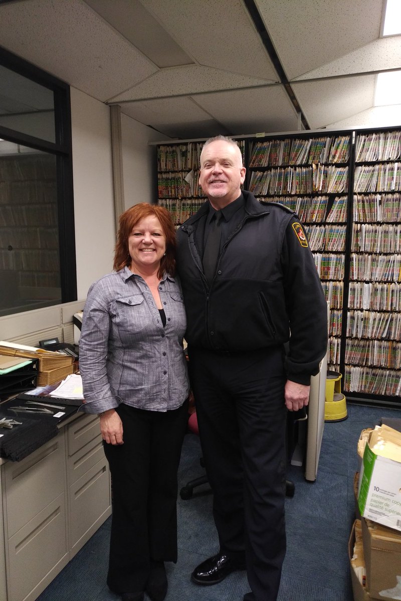 ChiefDevine's tweet image. Best wishes to NBPS Classification Clerk Diane Desaulniers on her last day of work. Your wonderful smile and laugh will be missed -  All the best in your retirement  !