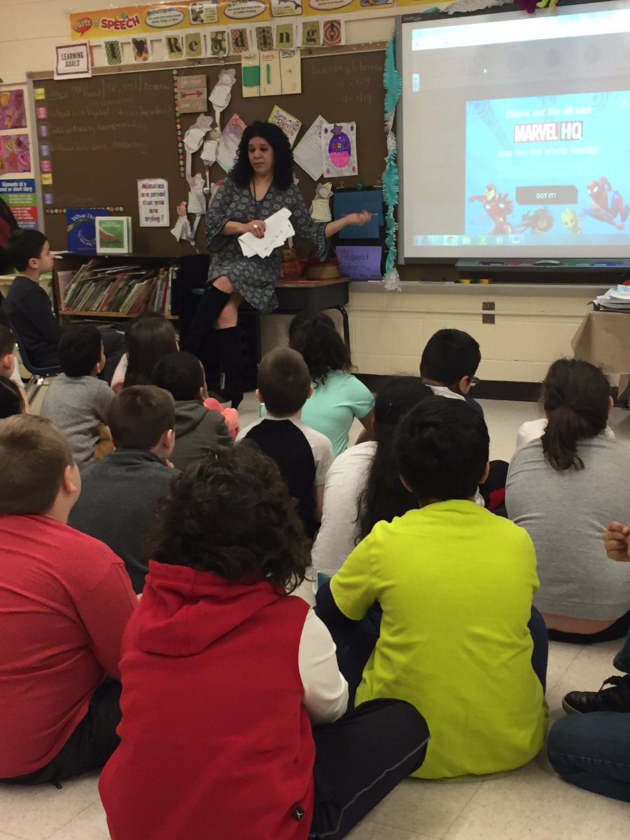 Learning about superhero digital learning in second grade!