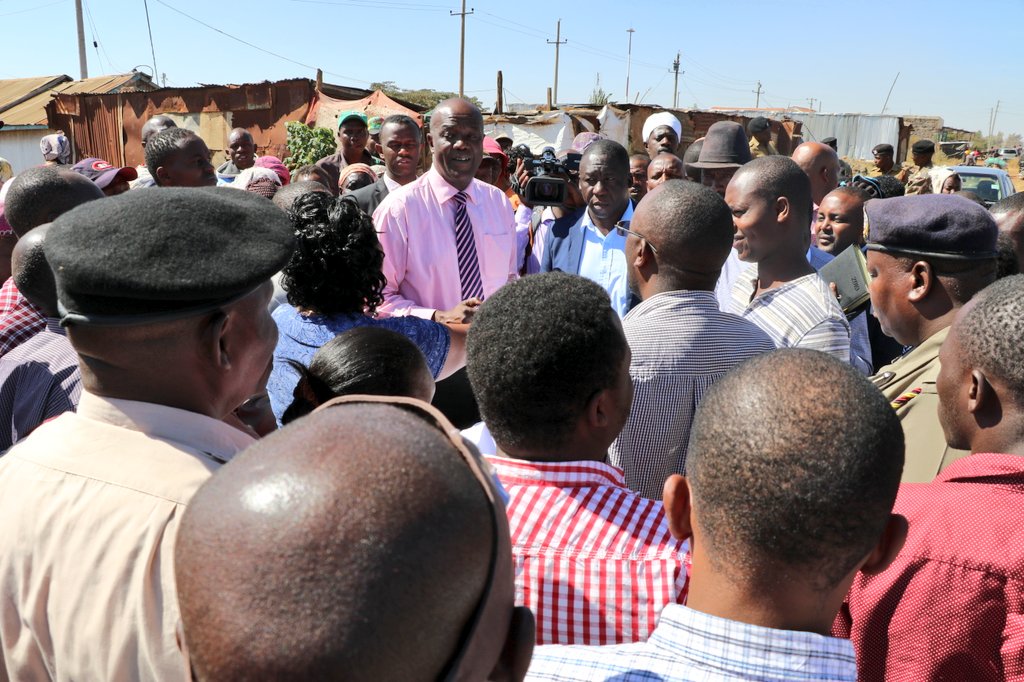 GideonMungaroM's tweet photo. Today I visited Kiang'ombe area in Thika,Kiambu County to establish the status of the vast land. Residents in the area had complained over invasion of grabbers in the area.@Faridakaroney @Lands_Kenya https://t.co/sfqMiIfVJw