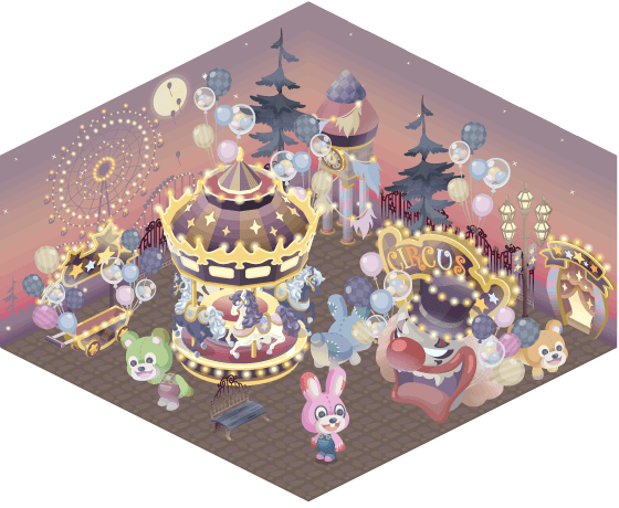 Twitter 上的 ピグパーティ ピグパ 迷子の遊園地ガチャ 楽しいはずの遊園地が 恐ろしい姿に きせかえ もようがえ 2つのガチャが登場 2つ合わせて更にかわいい 今すぐチェック T