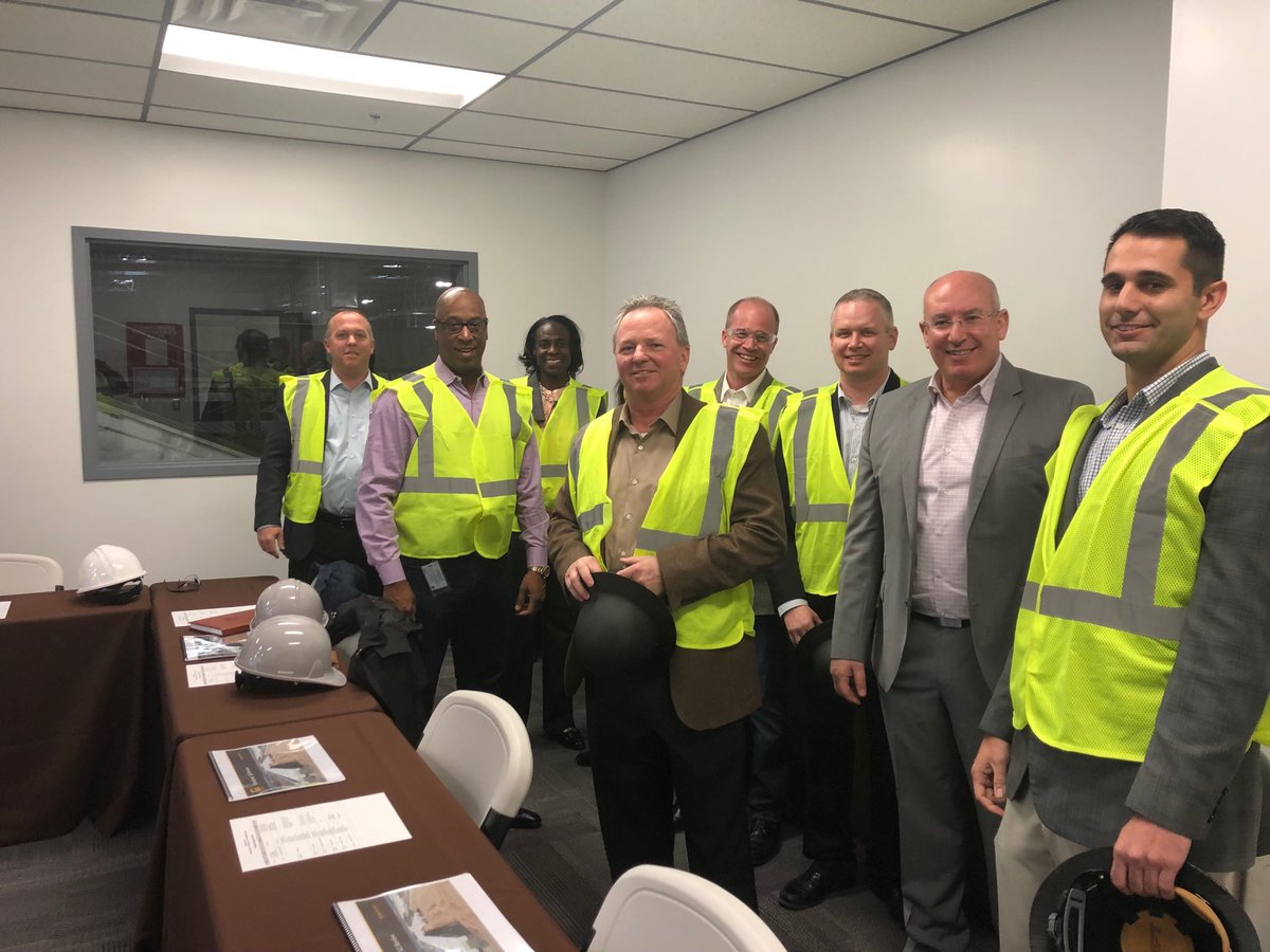 Thank you to George Willis and Charlene Thomas for visiting the Goodyear facility today and sharing their perspective on “how to run an effective automated building”. The Desert Mountain staff continues to be inspired with our senior leadership.