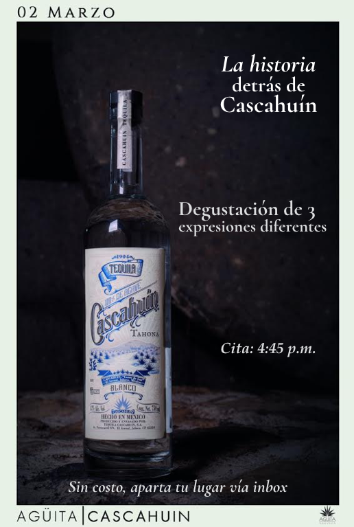 Para los amantes del #tequila y en especial del gran <a href="/Cascahuin/">Tequila Cascahuín</a>, este sábado tendremos degustación especial.

Es entrada libre pero tenemos pocos lugares, aparta tu lugar vía FB. ¡Los esperamos! 

#Tequila #Cascahuín #Cascahuineando #Degustación #Chapu #GDL #MéxicoMágico